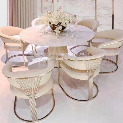 XC258C  nice shape  stainless steel dining chair home furniture comfortable