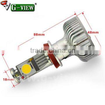 Waterproof car led headlight 1800lm H4 H7 H8 H9 H10 H11 9005 9006 with high lumen