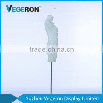 Half Body Transparent Fiberglass Female Torso Mannequin photo-5