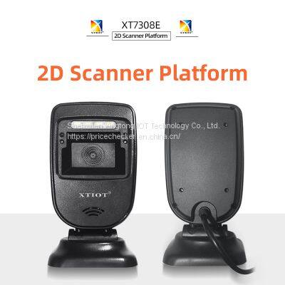 XT7308D OEM Omnidirectional Scanners Omnidirectional Hands-Free USB Automatic Barcode Reader