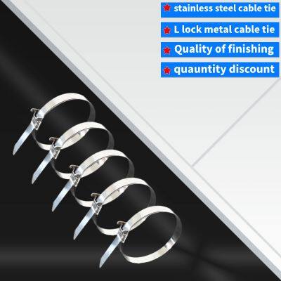 Ｌlocking Stainless Steel Cable Tie 304 Material photo-3