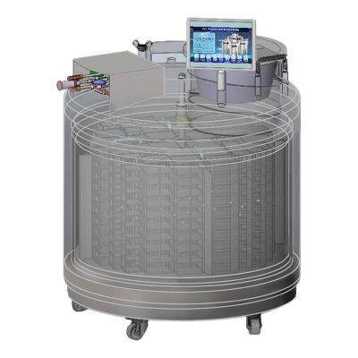 Australia Vapor Phase Liquid Nitrogen Tank KGSQ Dewar Liquid Nitrogen Container