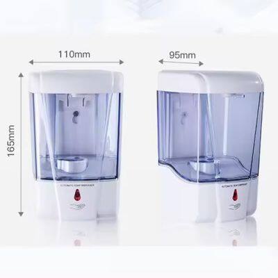 Induction Automatic Soap Dispenser, Home Bathroom Wall Mounted Liquid Hand Soap Dispenser photo-4