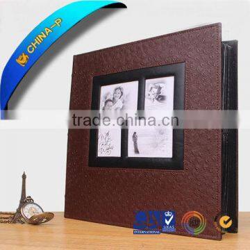 High-grade PVC sheet brown photo album