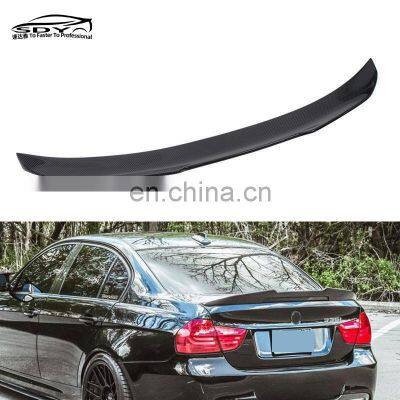 E90 Car Spoilers Trunk Spoiler PSM Style High Quality Carbon Fiber Rear Spoiler For BMW 3 Series E90 photo-2