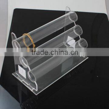 wholesale 3 layer acrylic bracelet display, bracelet stand manufacturer