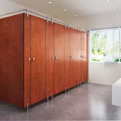 HPL waterproof public toilet partition/ bathroom partition/ wc divider board toilet partit cubicle price
