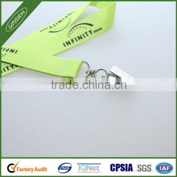 China wholesale green/custom custom custom lanyard,heat transfer printing lanyard