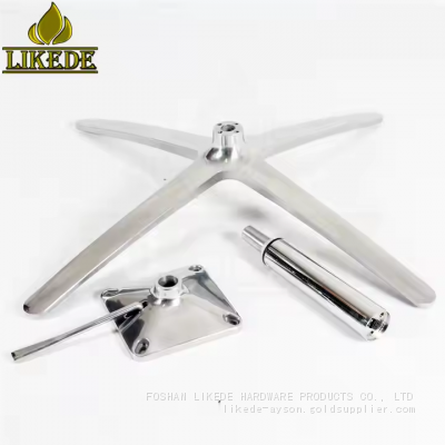 Durable 4 Feet Adjustable Aluminum Chair Base New Sofa Metal Legs photo-3