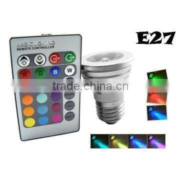 3w 30 degrees led spot light RGB color