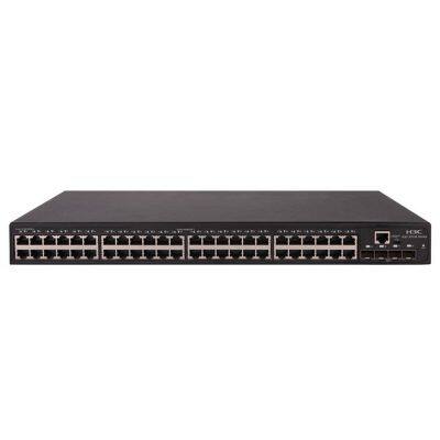 H3C LS-5130S-52S-PWR-EI-AC-R Enterprise POE Switch - 48 Gigabit Ethernet + 4×10G SFP Fiber Uplink Ports‌, Layer 2/3 Managed Switch