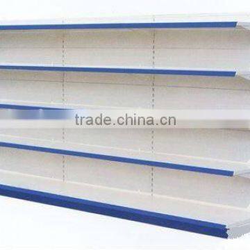 Light Duty Style and Single-sided Feature supermarket shelving for sale