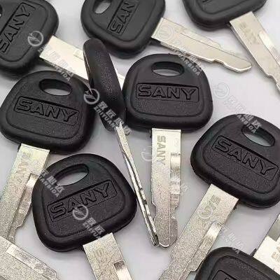 SANY Excavator Ignition Keys Set for Construction Machinery | Genuine SANY Machine Keys Compatible with SY Series Models