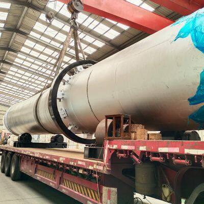 Direct reduction of iron ore in iron rotary kiln Iron ore reduction small sponge iron production line equipment rotary kiln