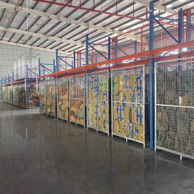 Heavy Duty Industrial Mezzanine Floor Steel Platform Racking System Corrosion Protection Storage Shelves photo-5