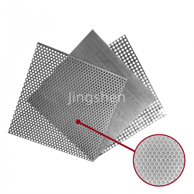 Welded Perforated Aluminum Mesh Panels for Partitions photo-2