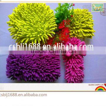 Car cleaning products small chenille gloves & blocks