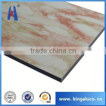brushed aluminium composite panel limestone wall cladding