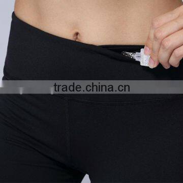 (OEM/ODM Factory)wholesale Fitness Clothing/ Womens Gym Wear/ Black Yoga Pants photo-3