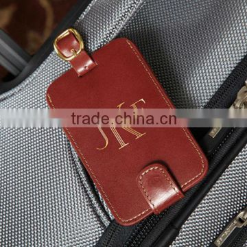 High Quality Leather Luggage Tags