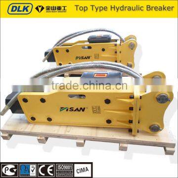 Chisel 75mm Open mounted excavator rock breaker hammer for PC50, ZX70, JCM907