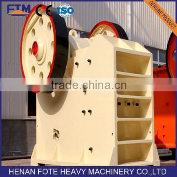 CE&IOS approved jaw crusher for crushed stone from Henan China