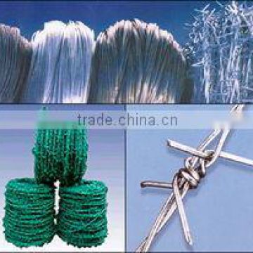 Potect material iron fence wire Bulk galvanized Barbed Wire made In China