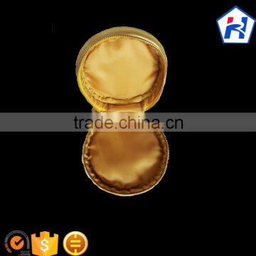 Trend Newest Classical Circle Golden Cosmetic Bag photo-2