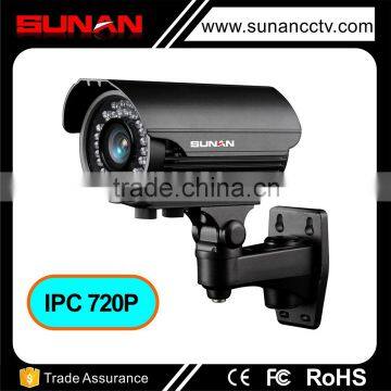 Popular 2.8-12mm Low-Illumination IR network Waterproof Bullet p2p outdoor ip camera