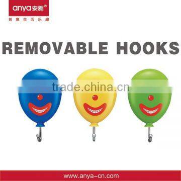 D647 excellent quality robe hook ABS material hook plastic kitchen hook