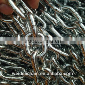 welded electric galvanized steel link chain