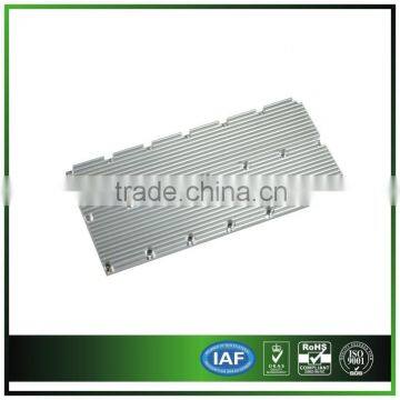 Aluminum extrusion panel for electronic equipment