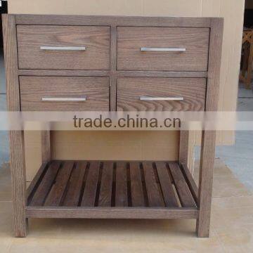 New design wooden vanity hotel bathroom vanity cabinet (YSG-106)