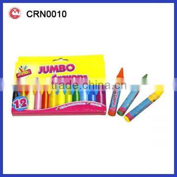 High quality fluorescent custom drawing wax color crayon