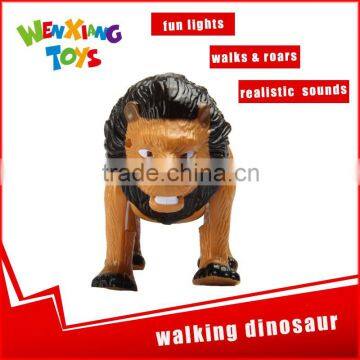 Electronic Little Plastic Toy Animals Lion Walking Toy