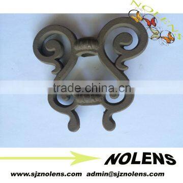 wrought iron fence part rosettes high quality cast iron ornaments