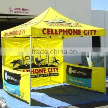 pop up aluminum folding marquee, ,10x10 trade show tent with printing
