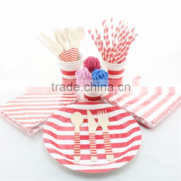 Wedding Baby Shower Birthday Party Supplies Disposable Party Paper Tableware