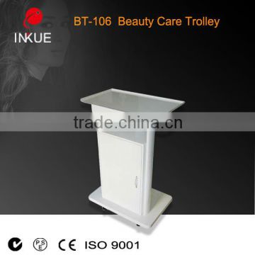 BT-106 fashion wooden salon trolley,commercial furniture