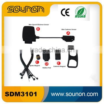 Sounon SDM-3101 ABS Waterproof Bluetooth Bicycle Computer, Bicycle Speedometer, Bicycle Cadence Sensor