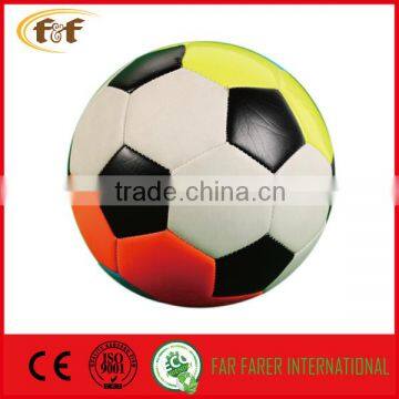 colorful PU machine stitiched soccer ball / pvc football ball