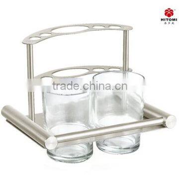 twin glass holder