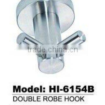 stailess steel bathroom double hook,Robe Hooks