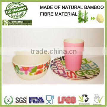 rectangle bamboo fiber bread bin safe