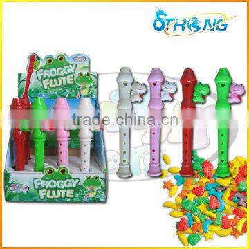 Flute musical instrument candy toys China factory