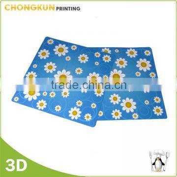 FDA Food grade 4C Color Printing PP Table Mat