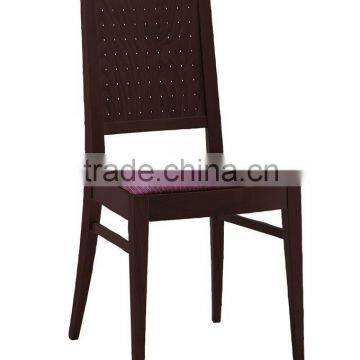 Punctiform frame with linen fabric restaurant chair XY4225