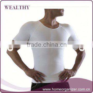 Mid-Thigh Breathable men bodysuit shaping slimming legging