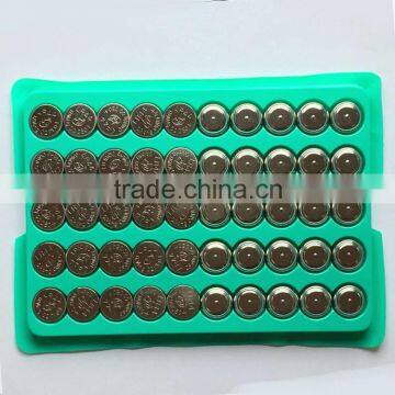 Bulk Tray 2016 Mercury-Free Environmental AG10 SR1130 Alkaline button cell counter battery