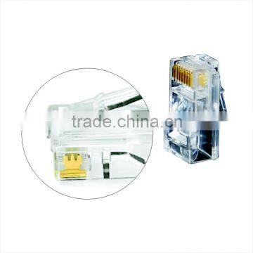 JVCOM RJ45 UTP Modular Plug for Cat5 Cable Connector Plug Solid Pure Copper photo-5